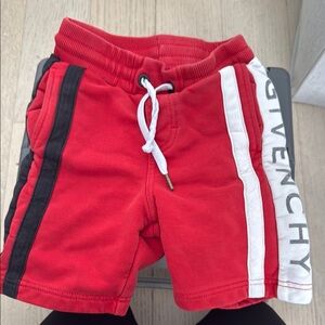 Givenchy Kids Red Shorts